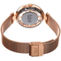 Burgi Quartz Diamond Blue Dial Ladies Watch BUR262RGBU