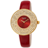Burgi Quartz Red Dial Ladies Watch BUR272RD