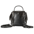 Tod's Ladies Shoulder Bag Wave Black Amr Zaino Mini Gom Ao XBWAMSGA101XMAB999