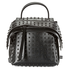 Tod's Ladies Shoulder Bag Wave Black Amr Zaino Mini Gom Ao XBWAMSGA101XMAB999