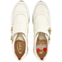Tod's Womens Buckled Leather Sneakers in Lime White XXW0UU0K9606XTB015