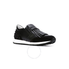 Tod's Womens Knotted Fringed Sneakers in Black XXW0YO0P250CNFB999