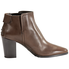 Tod's Womens Suede Ankle Boots in Dark Brown XXW0ZU0R770D90S800