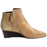 Tod's Womens Suede Wedge Bootie in Light Tobacco XXW0VR0R720LCAS812