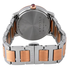 Bvlgari Automatic Purple Diamond Dial Steel and 18K Pink Gold Ladies Watch 102622