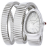 Bvlgari Serpenti Tubogas Silver Opaline Dial Quartz Ladies Watch 101910