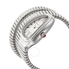 Bvlgari Serpenti Tubogas Silver Opaline Dial Quartz Ladies Watch 101910