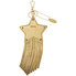 Furla Elisa Gold-tone Star Keyring 852064