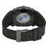 Bvlgari Octo Black Lacquered Polished Dial Black Rubber Strap Men's Watch 102814