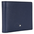 Montblanc Sartorial 6CC Indigo Wallet 113217