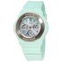 Casio Casio Baby-G Perpetual Alarm Chronograph Quartz Analog-Digital Green Dial Ladies Watch BGA-100ST-3ADR BGA-100ST-3ADR