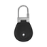 Montblanc Montblanc Meisterstuck Black Leather and Steel Key Fob 14085