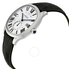 Cartier Drive Automatic Silvered Flinque Dial Men's Watch WSNM0004