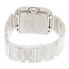Cartier Tank Anglaise Diamond Pave 18kt White Gold Automatic Men's Watch HPI00561