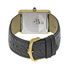 Cartier Tank Solo Silver Dial 18kt Yellow Gold Black Leather Unisex Watch W5200004