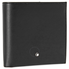 Montblanc Nightflight 8CC Leather Wallet- Black 118276