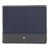 Montblanc NightFlight 8cc Wallet- Blue116832 116834