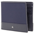 Montblanc Sartorial Jet 8cc Wallet- Blue 118394