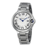 Cartier Ballon Bleu Silver Dial Stainless Steel Ladies Watch W6920084