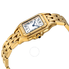 Cartier Panthere de  Medium Silver Dial 18kt Yellow Gold Ladies Watch WGPN0009