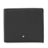 Montblanc Montblack Nightflight Leather 6cc Wallet - Black 118274