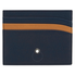 Montblanc Meisterstuck 6cc Pocket Holder- Navy/Tan 118309