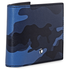 Montblanc Sartorial 4 cc Wallet- Camouflage Blue 118676