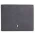 Montblanc Sartorial 6CC Wallet- Dark Grey 116325
