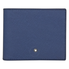 Montblanc Sartorial 8CC Leather Wallet- Indigo 113213