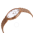 Carl F. Bucherer Adamavi Diamond 18kt Rose Gold White Dial Ladies Watch 00.10301.03.27.21