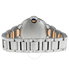 Cartier Ballon Bleu Automatic Diamond Rose Gold and Stainless Steel Ladies Watch WE902044