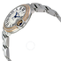 Cartier Ballon Bleu Silver Dial Stainless Steel Diamond Ladies Watch WE902080