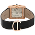 Cartier Tank MC Chronograph Silver Dial Brown Leather Men's Watch W5330005