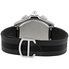 Cartier Roadster Chronograph Silver Dial Black Rubber Automatic Men's Watch W6206020