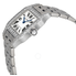 Cartier Santos Demoiselle 18kt White Gold Diamond Large Ladies Watch WF9004Y8