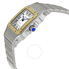 Cartier Santos Galbee 18kt Yellow Gold and Steel XL Men's Watch W20099C4