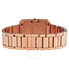 Cartier Tank Anglaise Silver Dial 18kt Rose Gold Ladies Watch W5310013