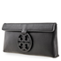 Tory Burch Miller Leather Clutch- Black 56267-001