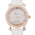 Chopard Happy Sport Automatic White Dial Ladies Watch 278573-6020