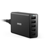 Anker 40W/8A 5-Port USB Charger PowerPort 5, Multi-Port USB Charger for iPhone 6/6 Plus, iPad Air 2/Mini 3, Samsung Galaxy S6/S6 Edge and More