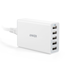 Anker 60W 6-Port USB Wall Charger, PowerPort 6 for iPhone 7 / 6s / Plus, iPad Pro / Air 2 / mini, Galaxy S7 / S6 / Edge / Plus, Note 5 / 4, LG, Nexus, HTC and More