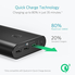 Anker PowerCore+ 26800, Premium Portable Charger, High Capacity 26800mAh External Battery with Qualcomm Quick Charge 3.0 (in- and output), Includes PowerPort+ 1 Wall Charger