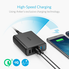 Anker Quick Charge 3.0 63W 5-Port USB Wall Charger, PowerPort Speed 5 for Galaxy S7 / S6 / Edge / Plus, Note 5 / 4 and PowerIQ for iPhone 7 / 6s / Plus, iPad Pro / Air 2 / mini, LG, Nexus, HTC & More