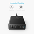 Anker PowerPort 6 60W Wall Charger, 6 USB Ports, High-Speed Charging with PowerIQ and VoltageBoost