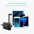 Anker 40W/8A 5-Port USB Charger PowerPort 5, Multi-Port USB Charger for iPhone 6/6 Plus, iPad Air 2/Mini 3, Samsung Galaxy S6/S6 Edge and More