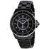 Chanel J12 Black Dial Ceramic Automatic Unisex Watch H2980