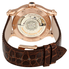 Chopard Happy Sport Silver Guilloche Dial Leather Strap Ladies Watch 274808-5003