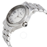 Chopard Happy Sport White Matte Dial Ladies Watch 278582-3002