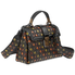 Bottega Veneta Ladies Shoulder Bag s Black/Lt Brown Bv Pizz Small Ayers Check 493690 V0EK2 1193