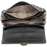 Bottega Veneta Ladies Shoulder Bag s Black/Lt Brown Bv Pizz Small Ayers Check 493690 V0EK2 1193
